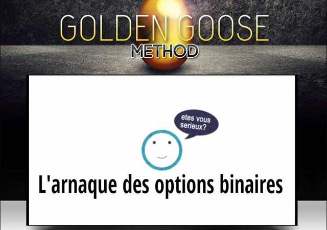 L'arnaque des options binaires