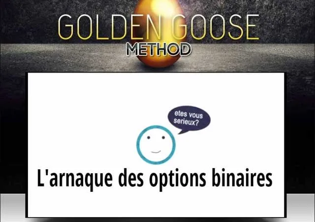 L'arnaque des options binaires